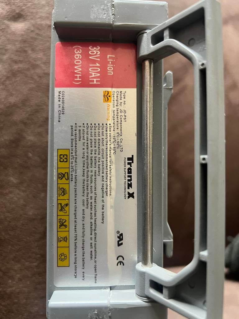 Tranzx 36 volt ., Ophalen, Gebruikt