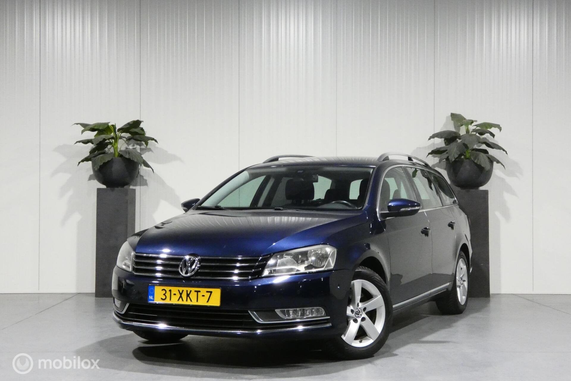 Volkswagen Passat Variant 1.4 TSI Highline BlueMotion, Auto's, Euro 5, Gebruikt, Blauw, 122 pk