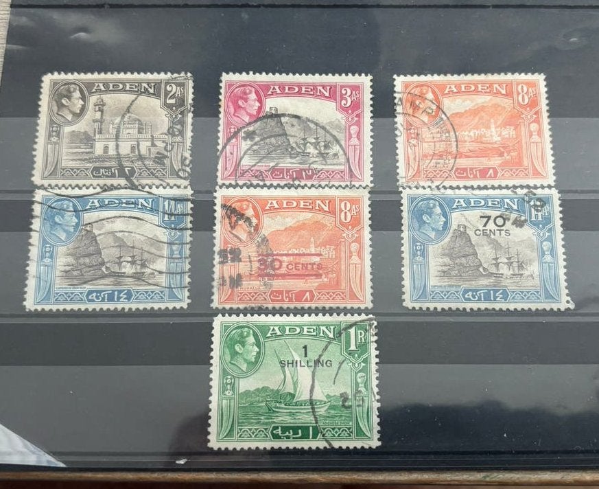 Aden Engelse kolonie, Postzegels en Munten, Ophalen of Verzenden, Buitenland