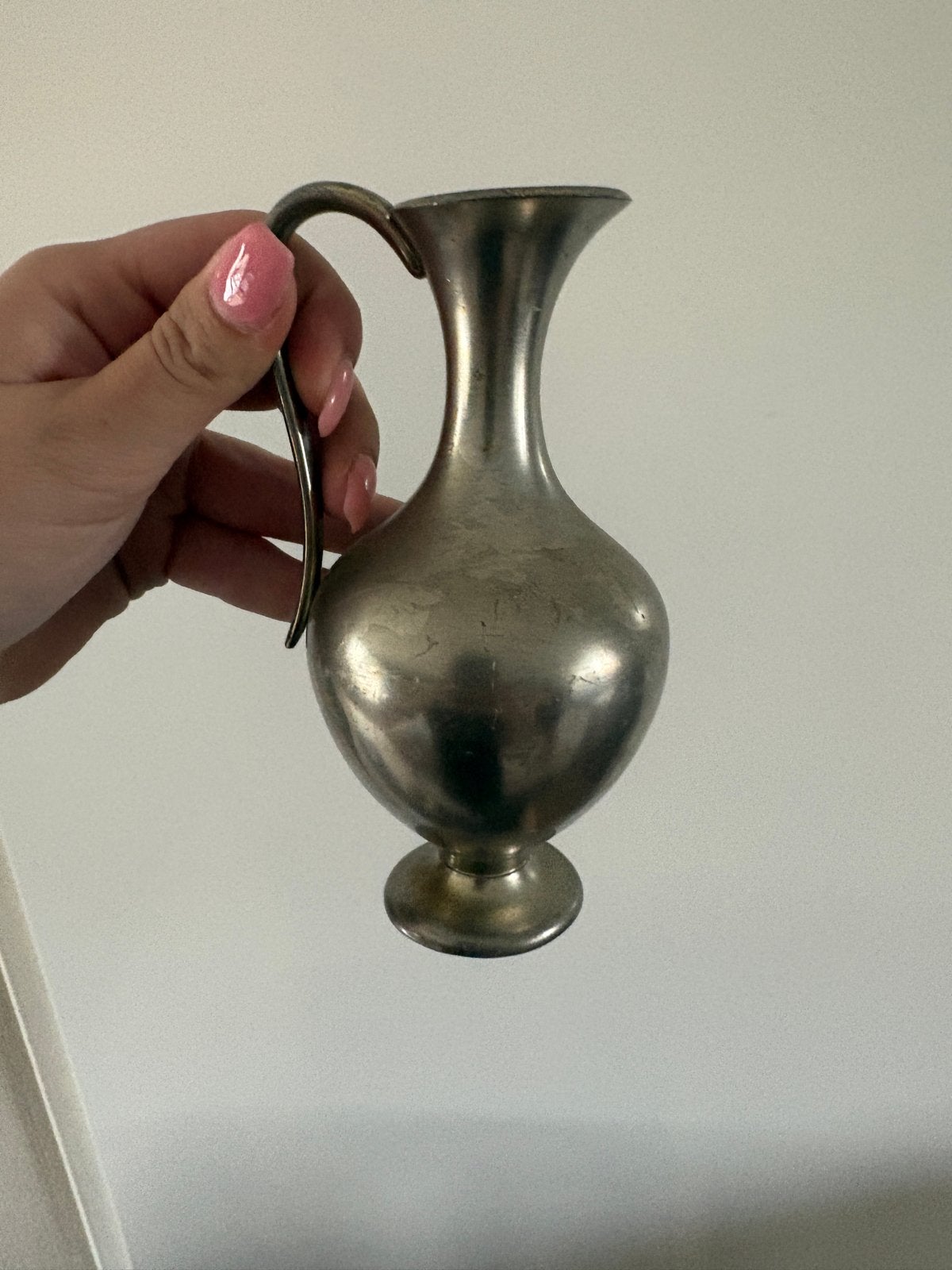 Vintage KMD Royal Holland Pewter Miniatuur Kan, Ophalen