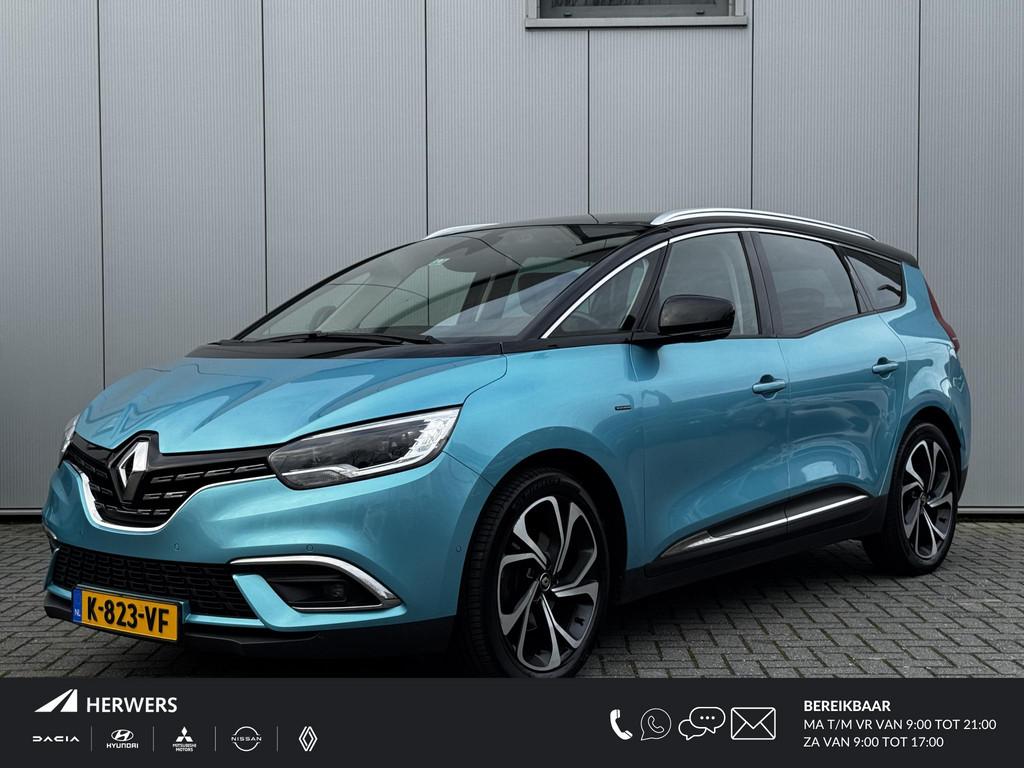 Renault Grand Scénic 1.3 TCe Intens 7 persoons! / Trekhaak, Auto's, Gebruikt, Euro 6, Blauw, 1330 cc