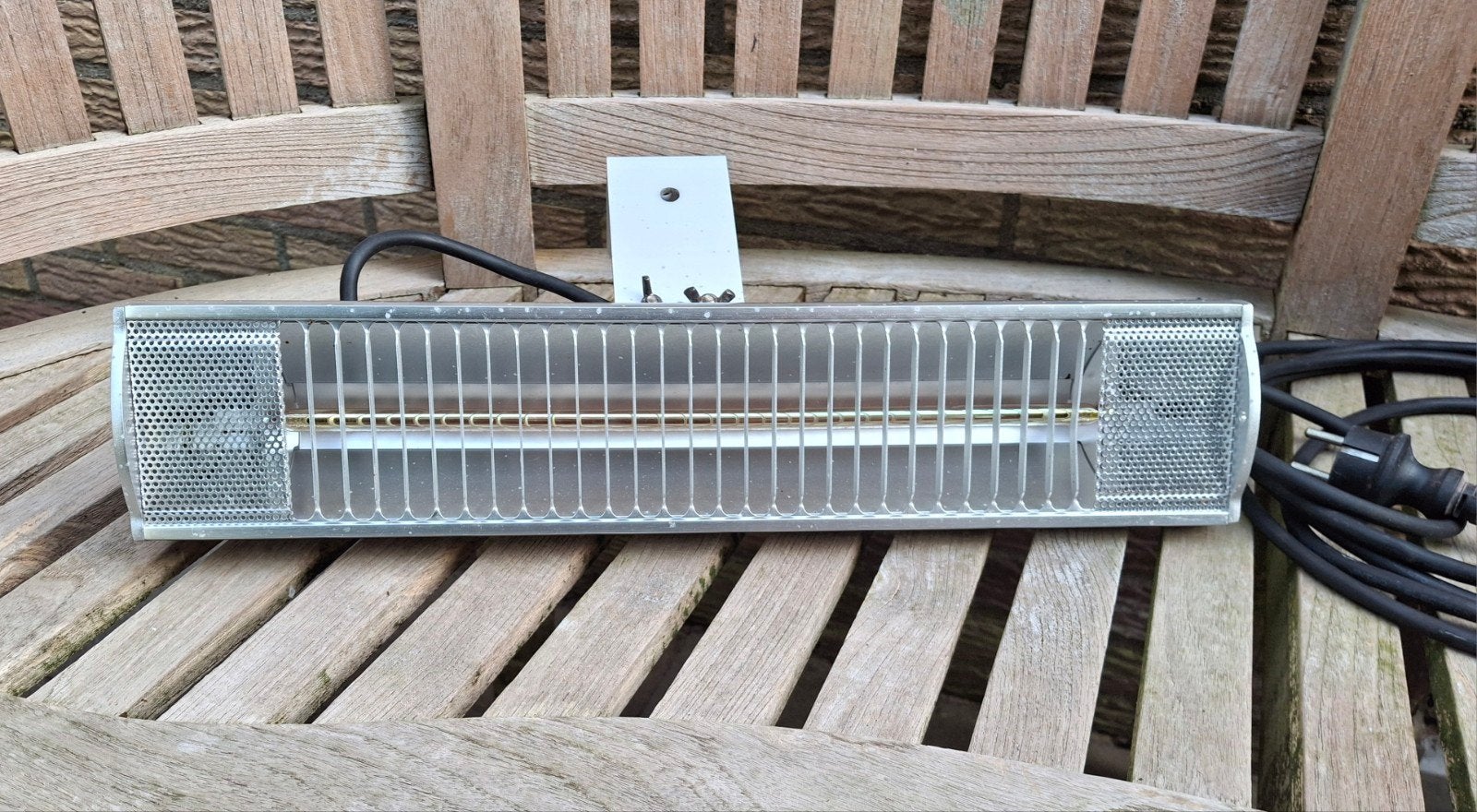 Eurom terras heater golden comfort 1800, Tuin en Terras, Terrasverwarmers, Ophalen of Verzenden, Zo goed als nieuw, Wand