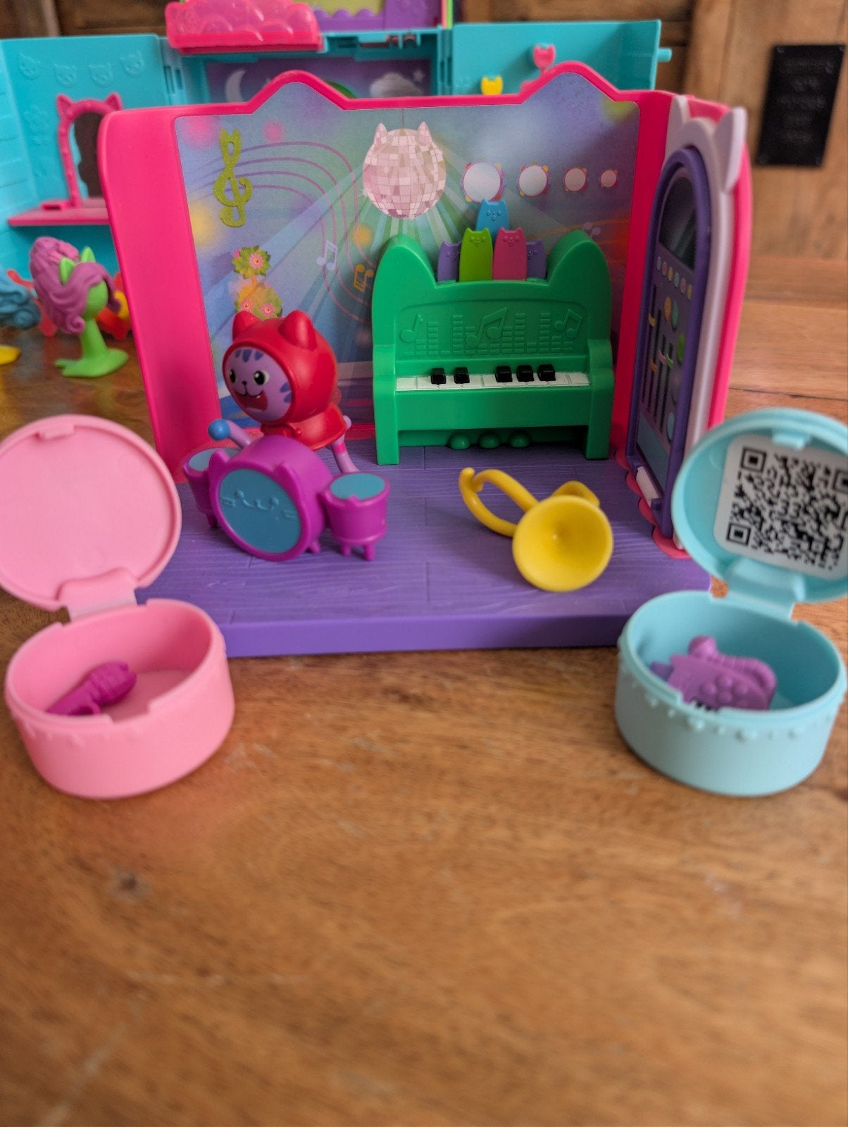 Gabby's Poppenhuis Karaoke Kamer Set met Accessoires, Ophalen, Gebruikt, Meisje