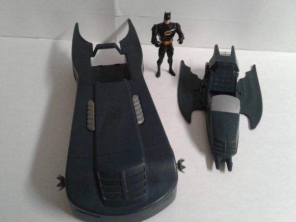 batmobile kenner, Verzamelen, Ophalen of Verzenden, Gebruikt, Actiefiguur of Pop