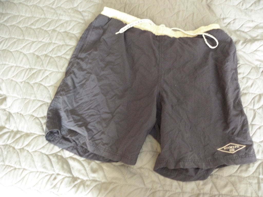 Goedkoop blauw beige bermuda sport broekje short HOOKIPA M, Ophalen of Verzenden, Hookipa, Gedragen, Algemeen