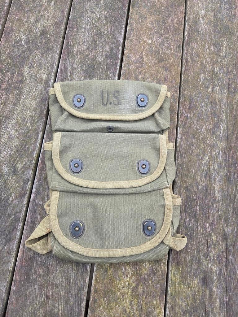 Originele WW2 US Army grenade leg pouch, Verzamelen, Ophalen of Verzenden, Amerika