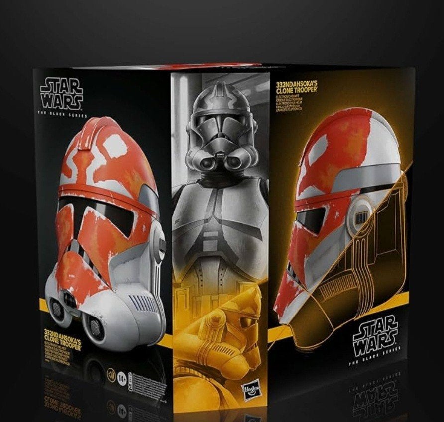 Star Wars Black Series Helm 332nd Ahsoka Clone trooper, Verzamelen, Ophalen of Verzenden, Zo goed als nieuw, Actiefiguurtje