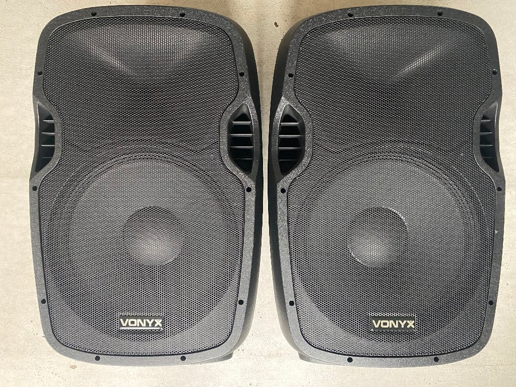 Actieve Vonyx geluidsset incl. 4 kanaals mengpaneel, Gebruikt, Subwoofer, Bluetooth, Ophalen