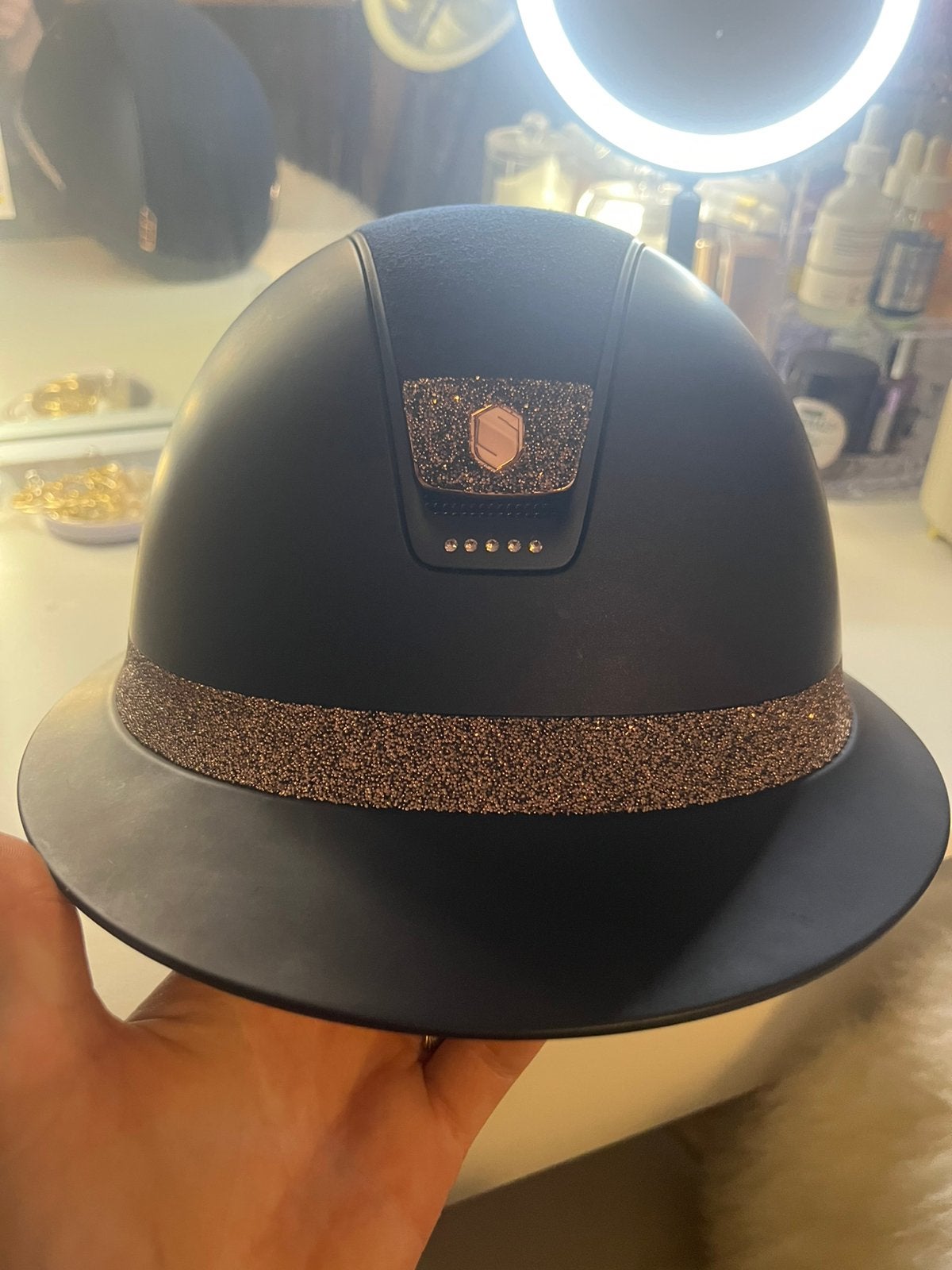 Samshield tekoop, Dieren en Toebehoren, Ophalen, Blauw, Dressuur, Zo goed als nieuw