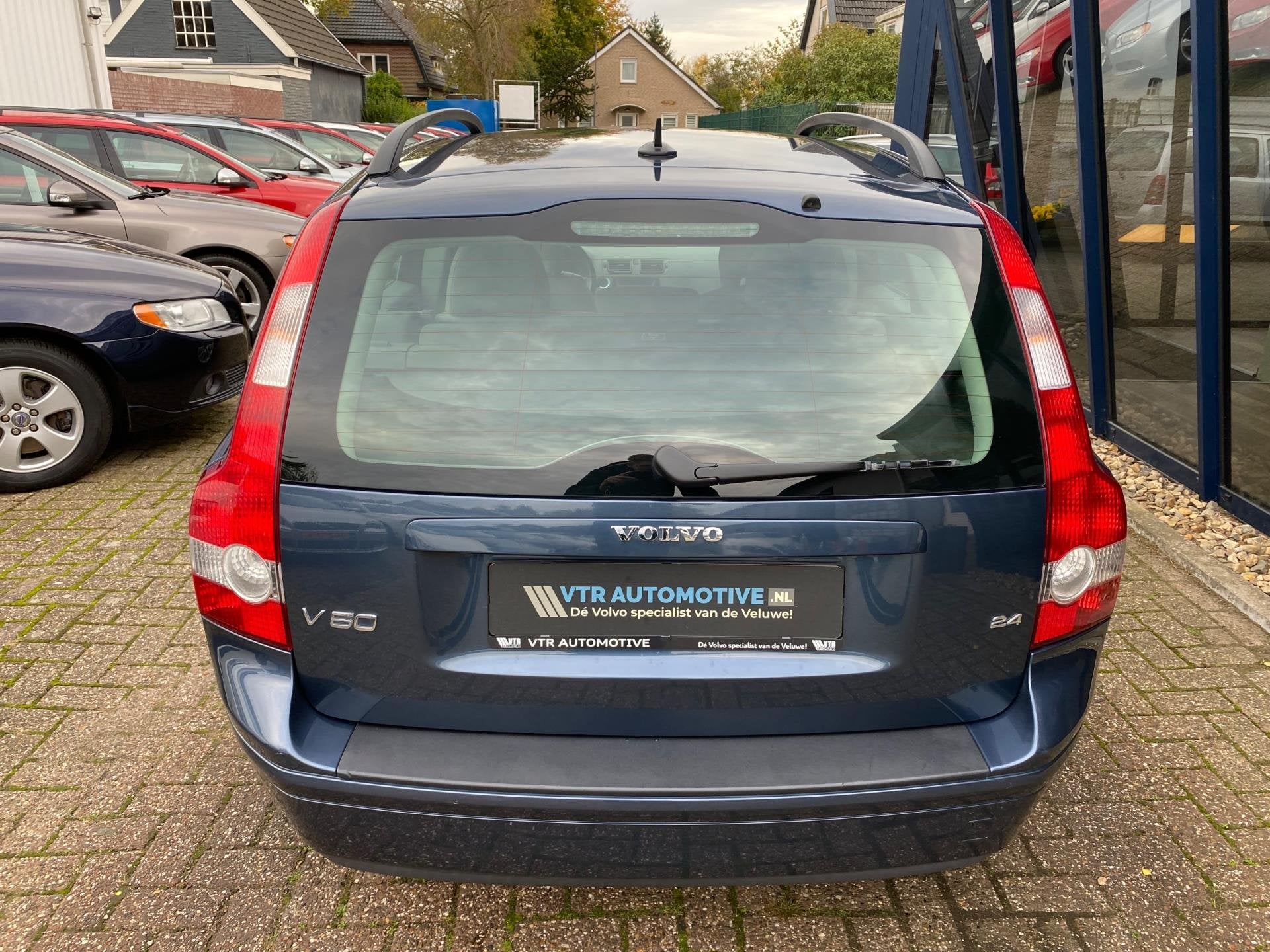 Volvo V50 2.4 Kinetic Automaat / Youngtimer, Stof, Gebruikt, Beige, Blauw
