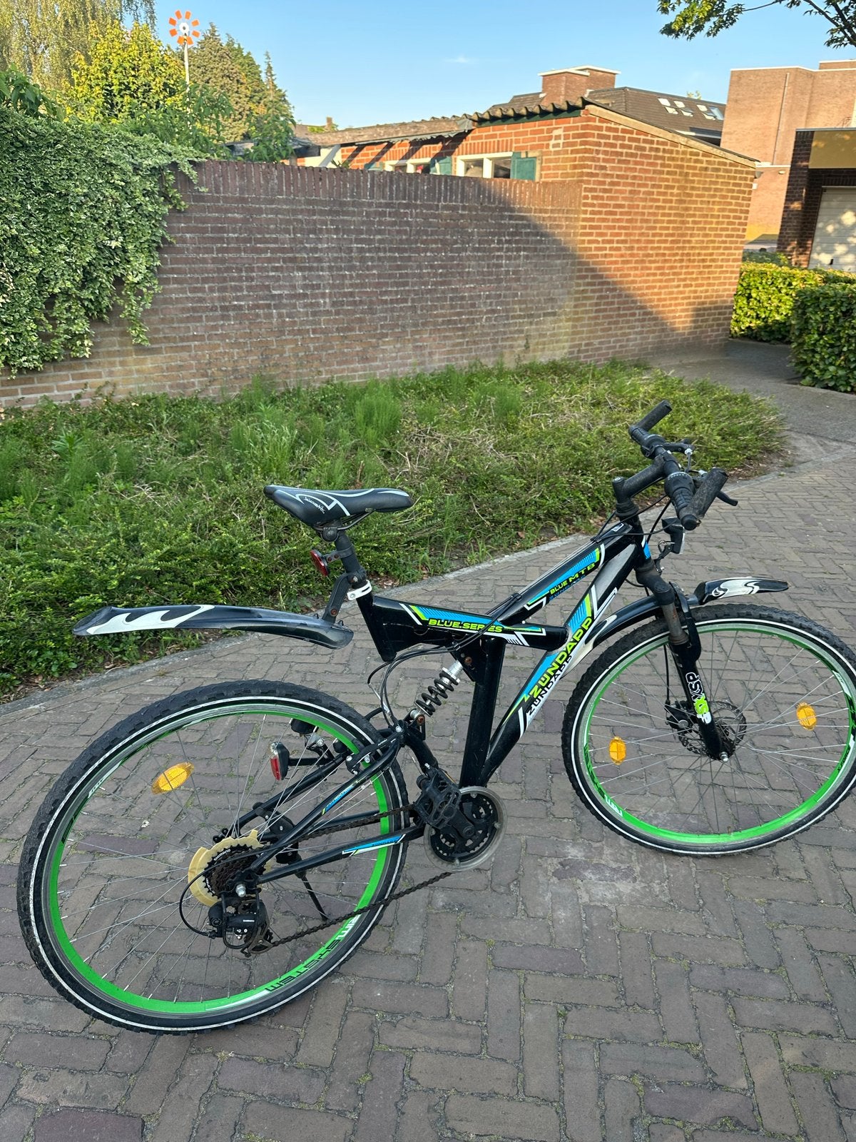 Zündapp Blue MTB Series 26 inch mountainbike, Gebruikt, Schijfrem, 53 tot 57 cm, Ophalen