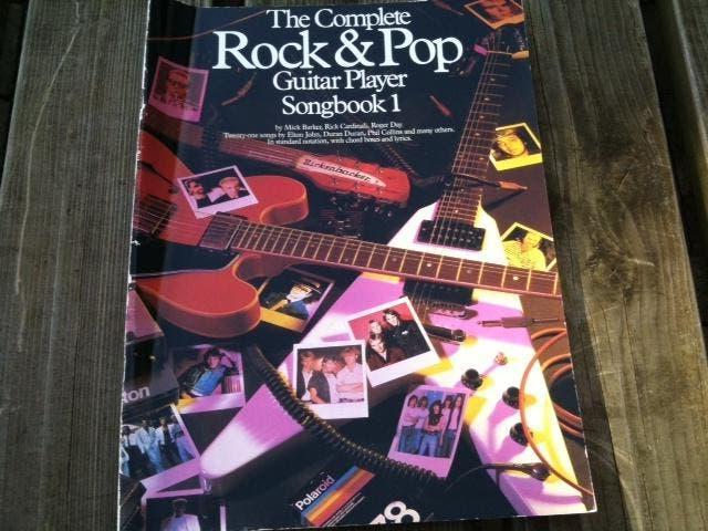 gitaar-complete-rock-pop-guitar-player-songbook-1-geweldig!, Overige genres, Ophalen of Verzenden, Artiest of Componist, Gitaar