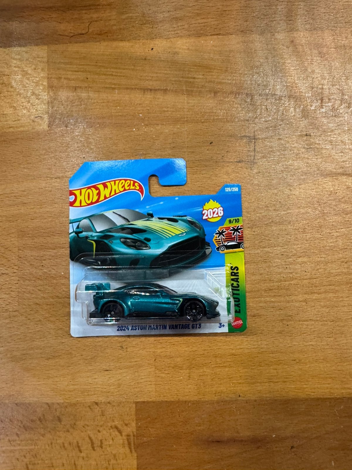 Hotwheels Aston Martin Vantage GT3, Ophalen of Verzenden, Zo goed als nieuw, Auto