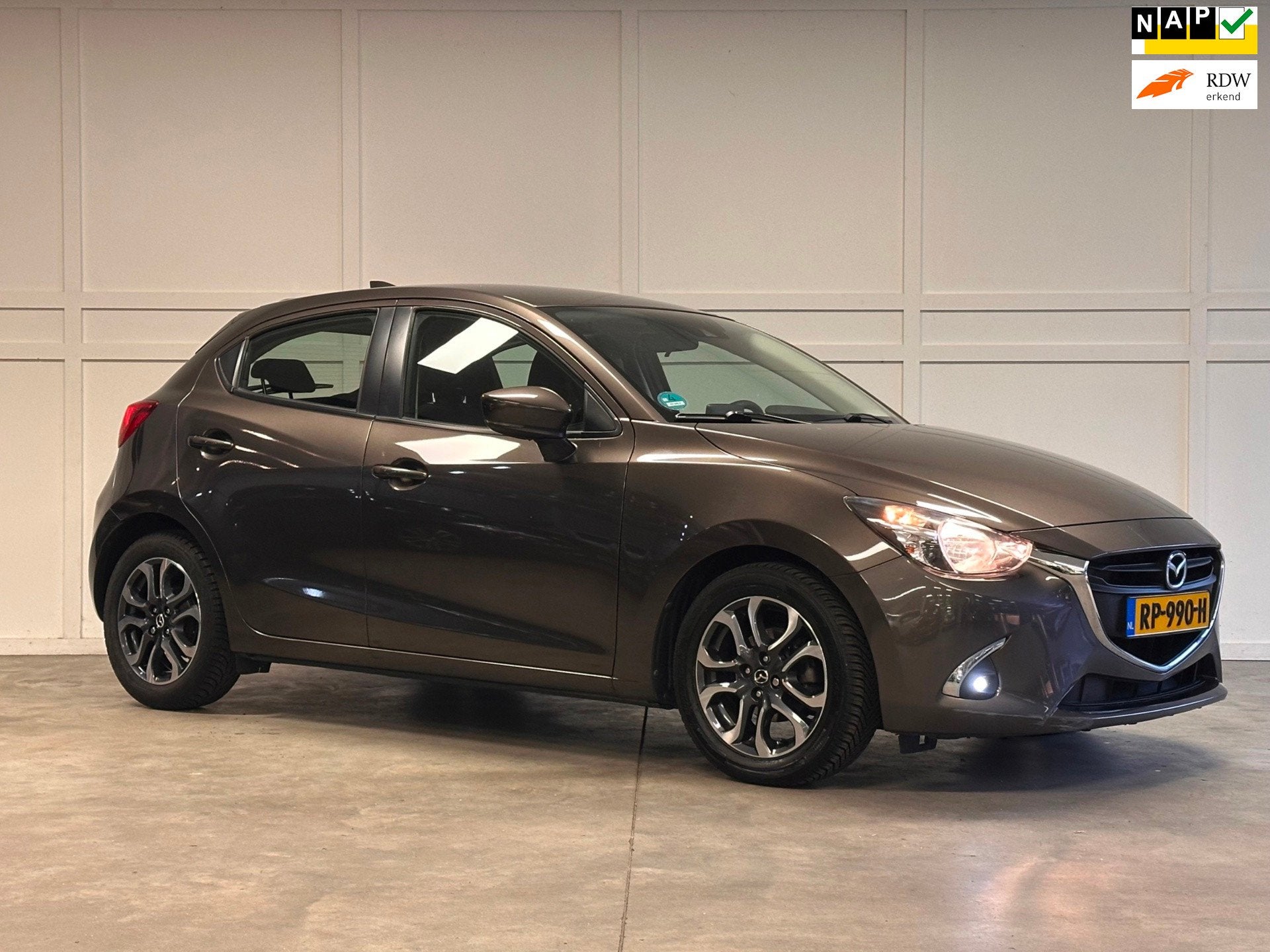 Mazda 2 1.5 Skyactiv-G Dynamic+ / 2018 / Cruise / Navi, Voorwielaandrijving, Dealer onderhouden, Stof, Gebruikt