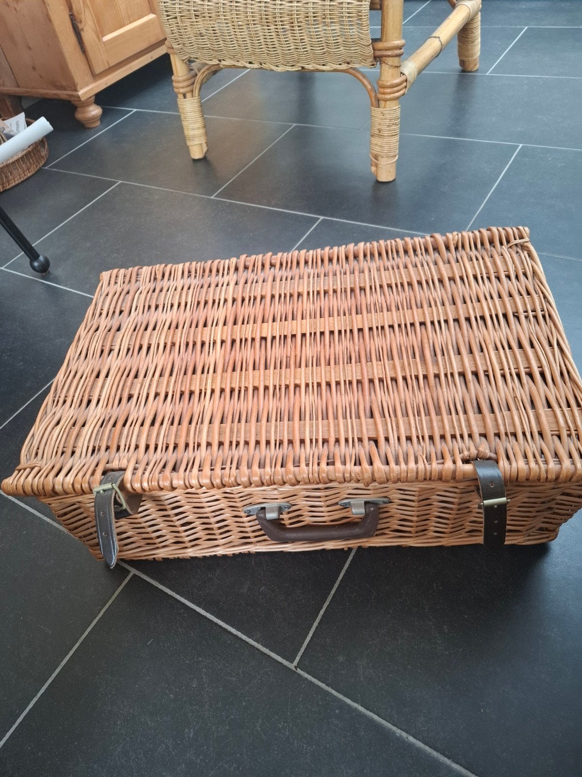 grote koffer. Fijn om speelgoed in op te bergen., Hobby en Vrije tijd, Picknickmanden, Ophalen