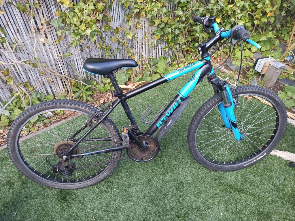 B'Twin Rockrider 500 Mountainbike - Gebruikt, Fietsen en Brommers, Fietsen | Mountainbikes en ATB, Minder dan 45 cm, Ophalen, Gebruikt