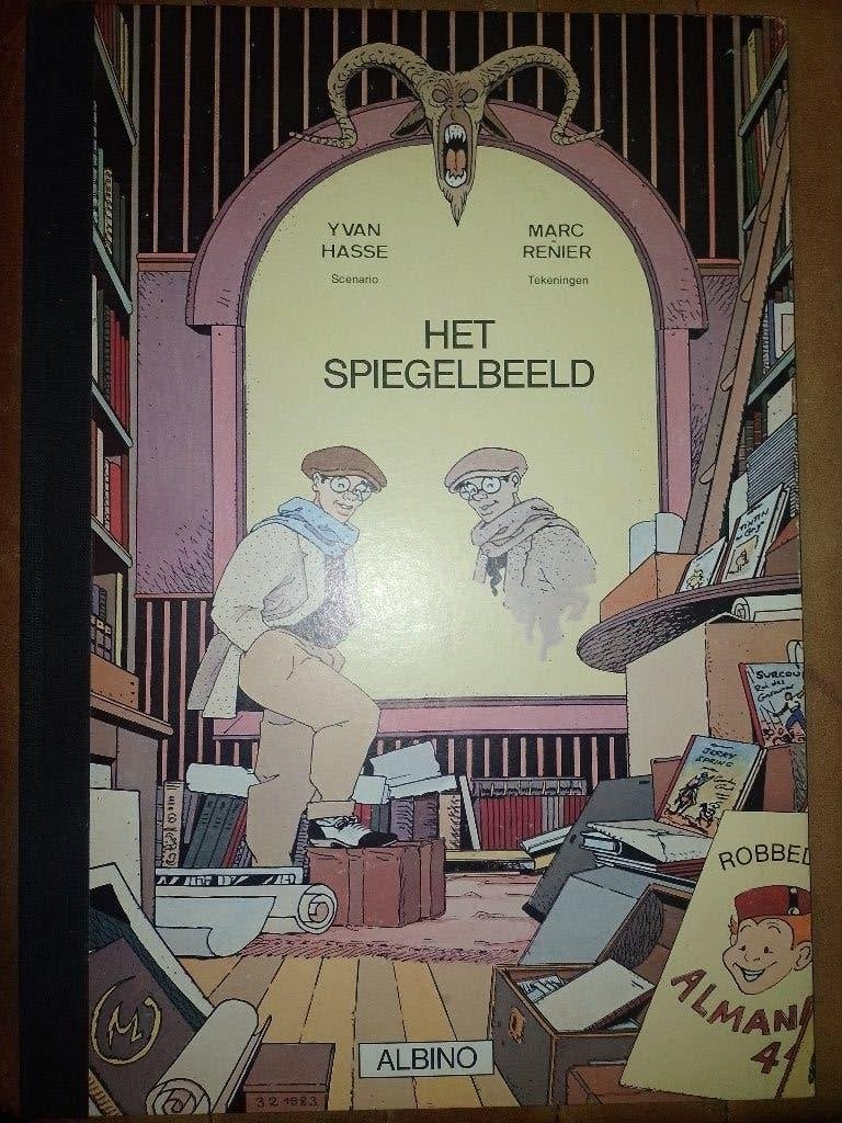 Het Spiegelbeeld., Eén stripboek, Ophalen of Verzenden, Gelezen