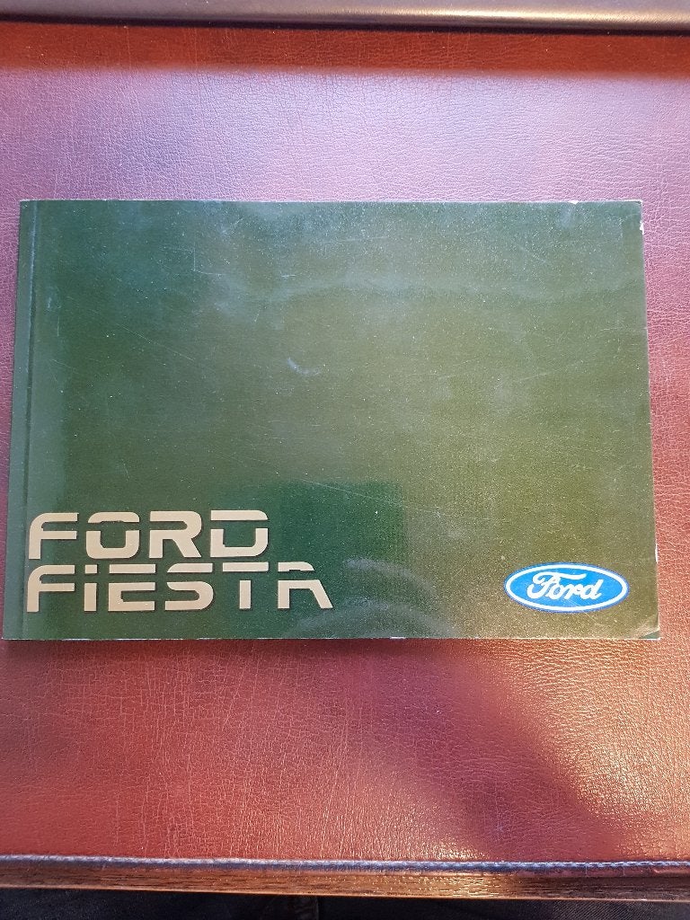 Instructieboekje Ford Fiesta 1989 zo goed als nieuw!, Auto diversen, Handleidingen en Instructieboekjes, Ophalen of Verzenden