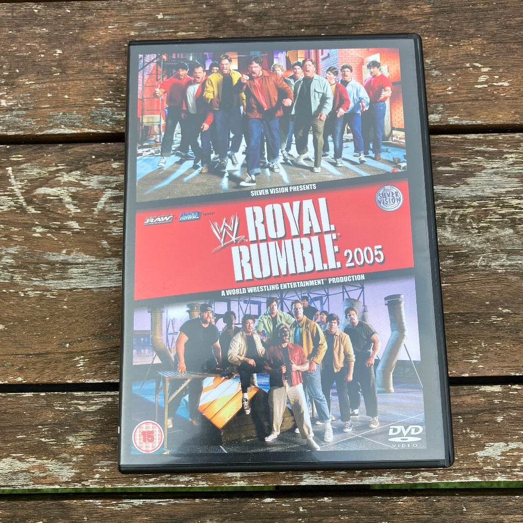 WWE - Royal Rumble 2005 DVD, Vanaf 16 jaar, Overige typen, Ophalen of Verzenden, Zo goed als nieuw