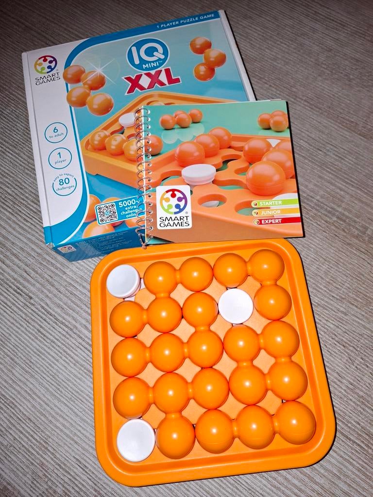 SmartGames IQ Mini XXL Puzzelspel, Ophalen of Verzenden, Zo goed als nieuw