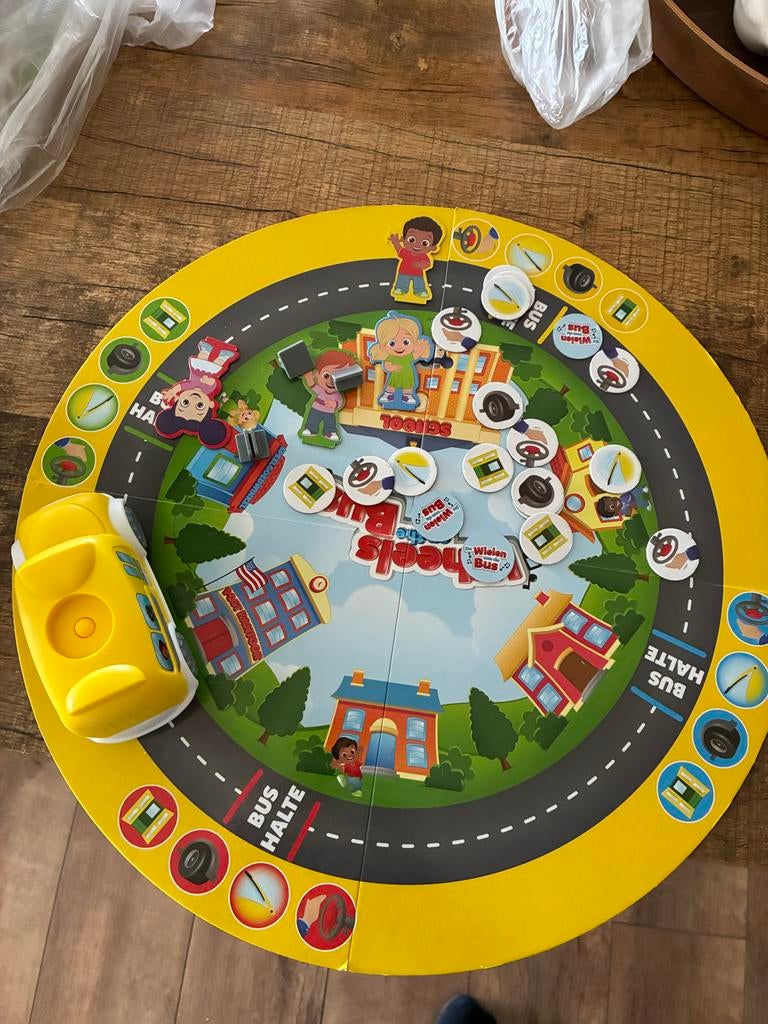 Wielen van de Bus bordspel, Ophalen of Verzenden, Gebruikt, Jongen of Meisje