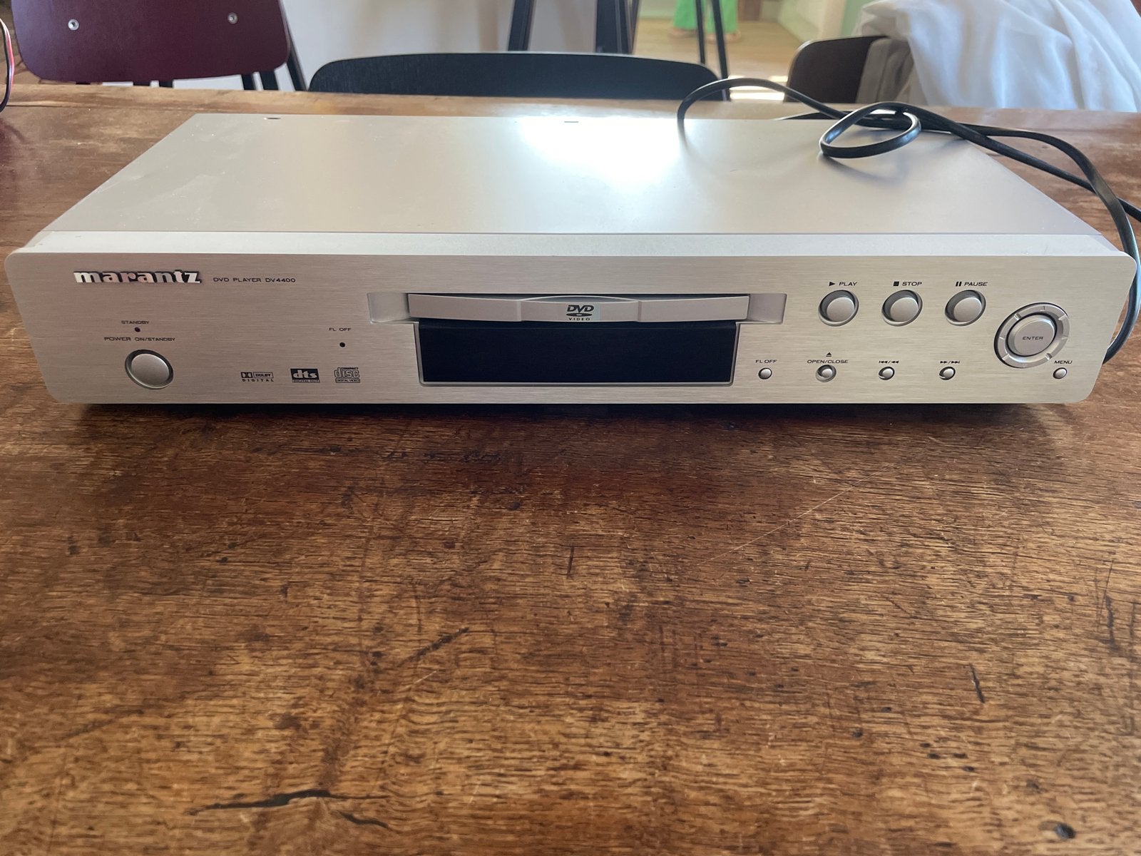 Marantz DV4400 DVD-speler - Zilverkleurig, Ophalen of Verzenden, Gebruikt, Dvd-speler