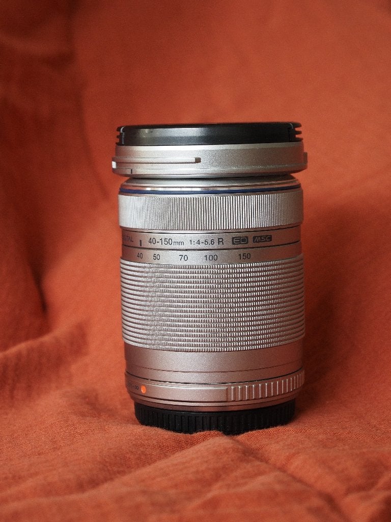 Olympus M.Zuiko Digital ED 40-150mm f/4.0-5.6 R, Audio, Tv en Foto, Autofocus, Gebruikt, Micro Four Thirds, 150 mm