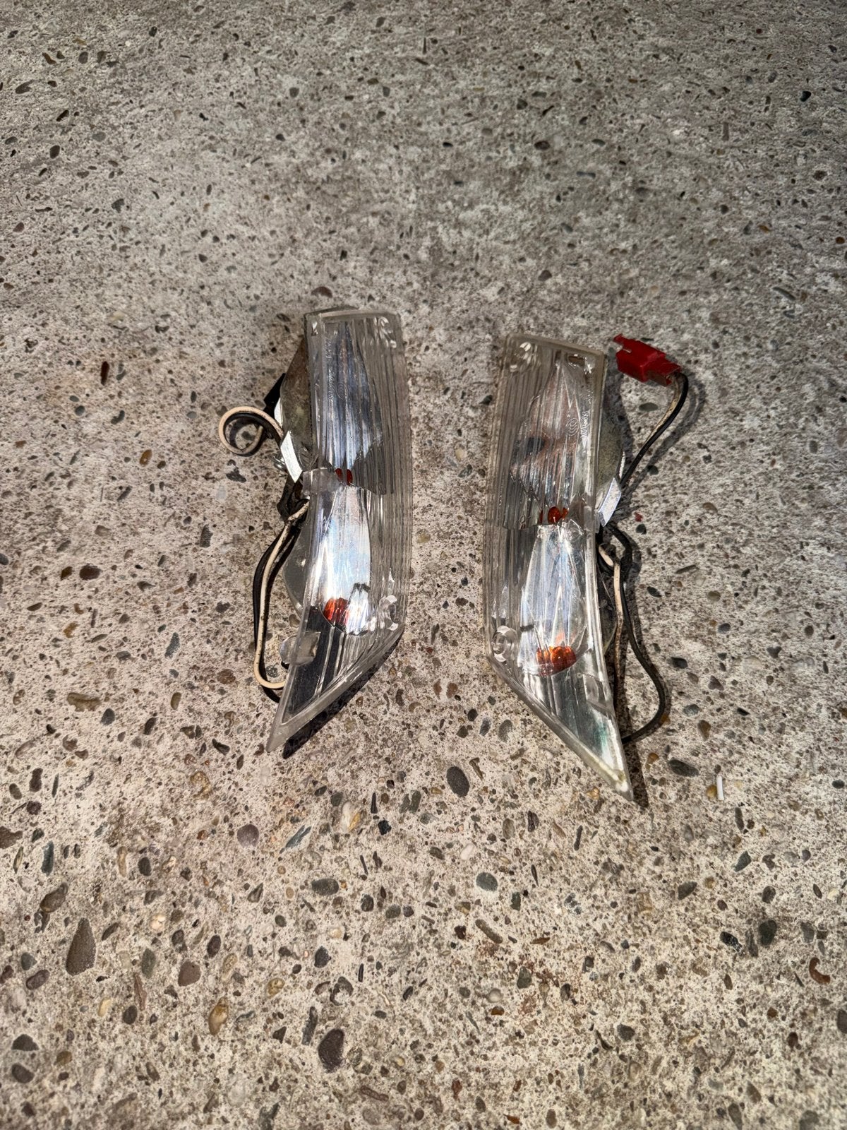 Piaggio Zip Knipperlicht Set Voor en Achter, Fietsen en Brommers, Ophalen, Gebruikt, Overige typen, Piaggio