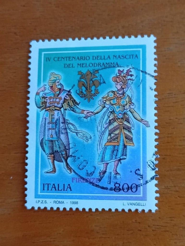 italie 1998, Ophalen of Verzenden, Gestempeld