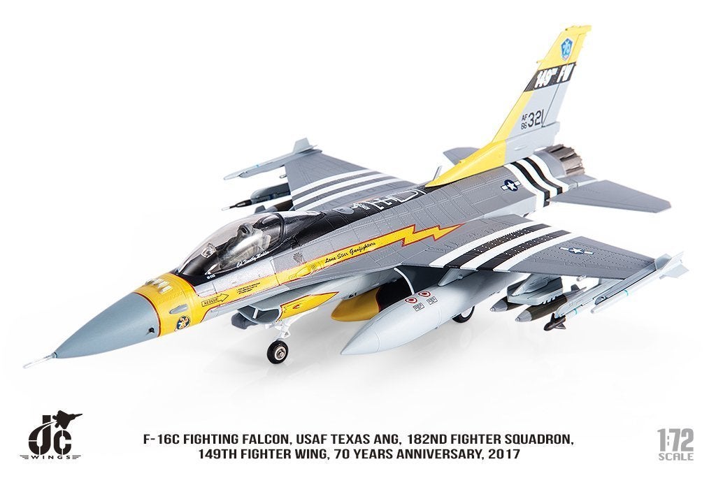 Lockheed F-16C Fighting Falcon Lonestar Gunfighters JC Wings, Glow2B Germany GmbH Erlenbacher Str. 3 shop@glow2b.de, Schaalmodel