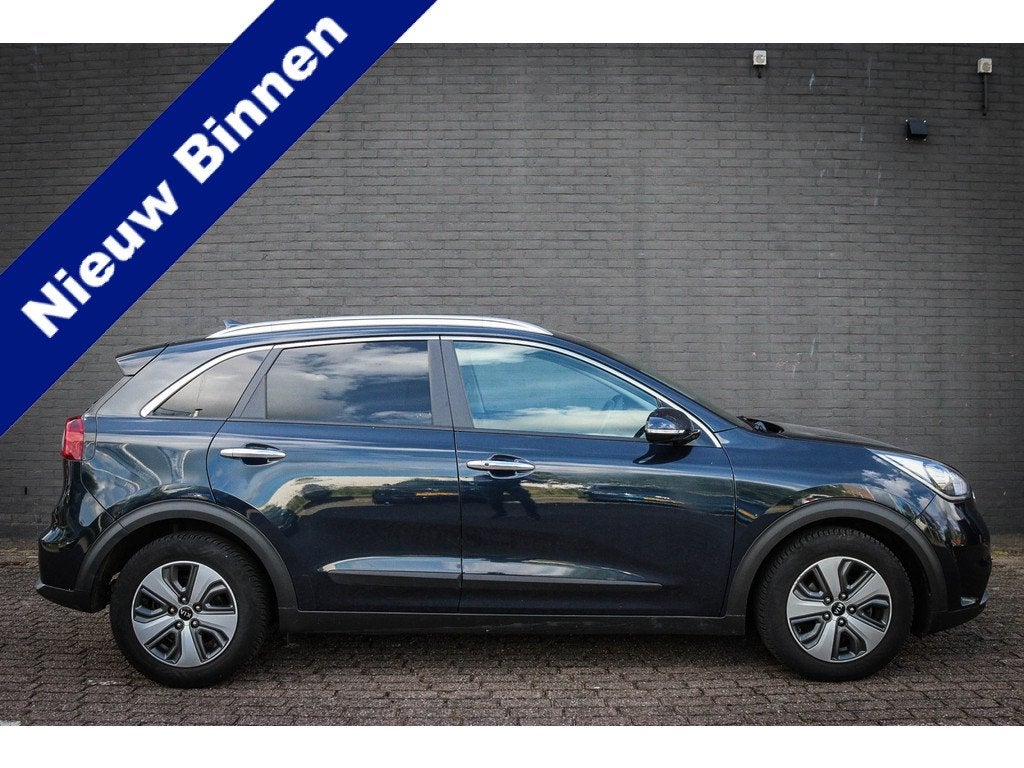 Kia Niro 1.6 GDi Hybrid DynamicPlusLine Net binnen-Nu al te, Auto's, Kia, Bedrijf, Te koop, Niro, ABS, Achteruitrijcamera, Adaptive Cruise Control