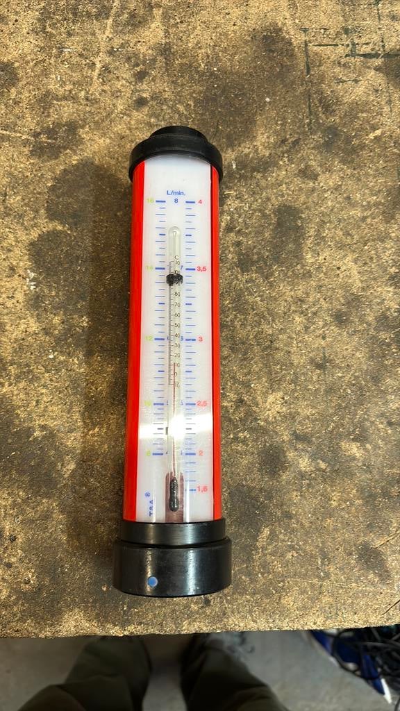 Water hoeveelheidsmeter, Minder dan 20 liter, Boiler, Ophalen of Verzenden, Minder dan 3 jaar oud