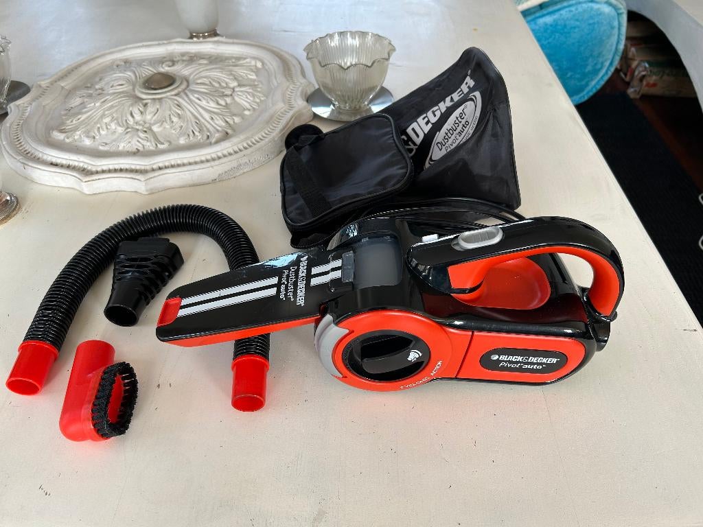 ***Black & Decker Dustbuster Pivot auto - zo goed als nieuw!, Auto diversen, Auto-accessoires, Zo goed als nieuw, Ophalen of Verzenden