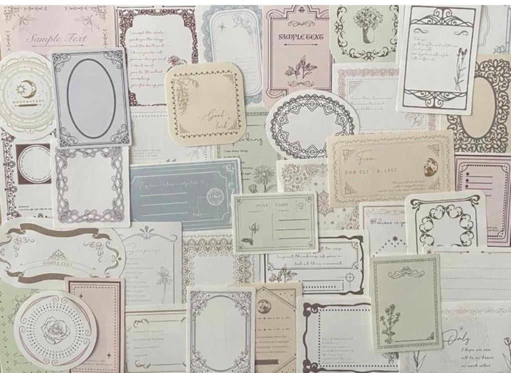 Scrapbooking, bulletjournal, dagboek, junk journal papier, Hobby en Vrije tijd, Scrapbooking, Verzenden, Nieuw, Papier of Karton