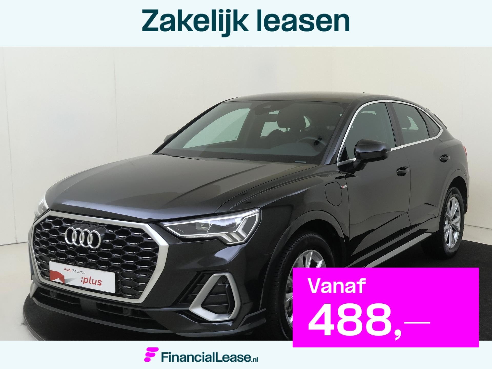 Audi Q3 Sportback 45 TFSI e S Edition | SoH 93% | Sfeerverli, Auto's, Audi, Bedrijf, Lease, Financial lease, Q3, ABS, Adaptieve lichten