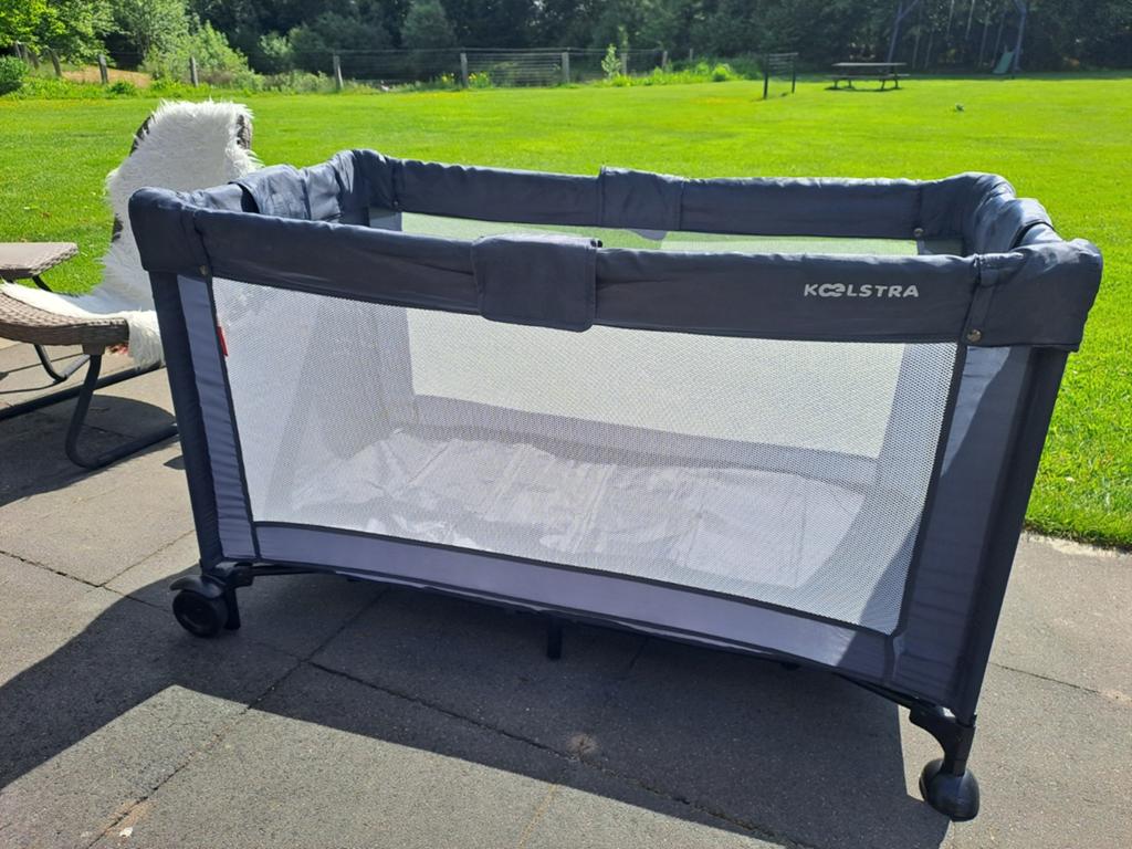 Campingbedje Koelstra, Ophalen, Gebruikt, Reisbedje