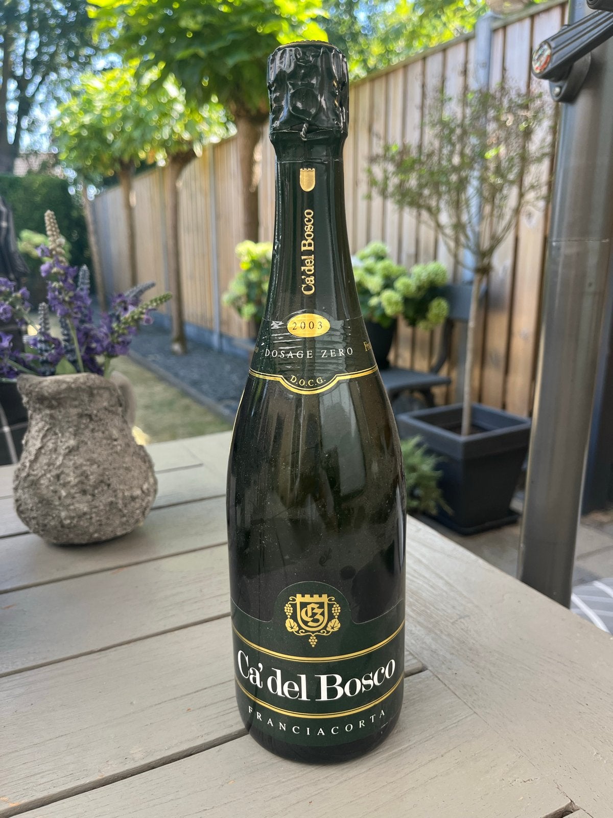 Ca' del Bosco Franciacorta Dosage Zero 2003, Verzamelen, Ophalen, Nieuw, Italië, Overige typen