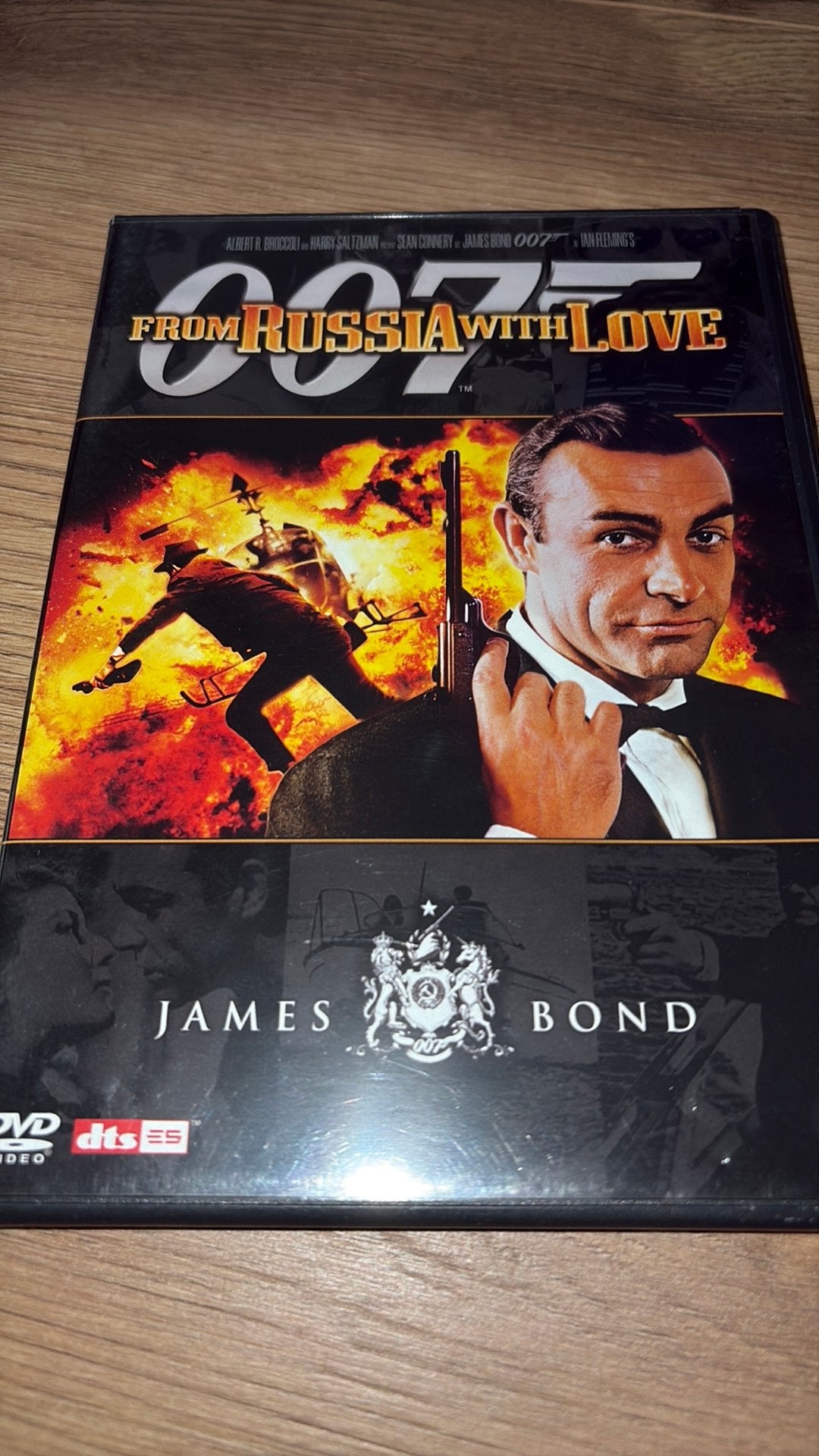 From Russia with Love met Sean Connery als James Bond., Cd's en Dvd's, Vanaf 12 jaar, Ophalen of Verzenden, Zo goed als nieuw
