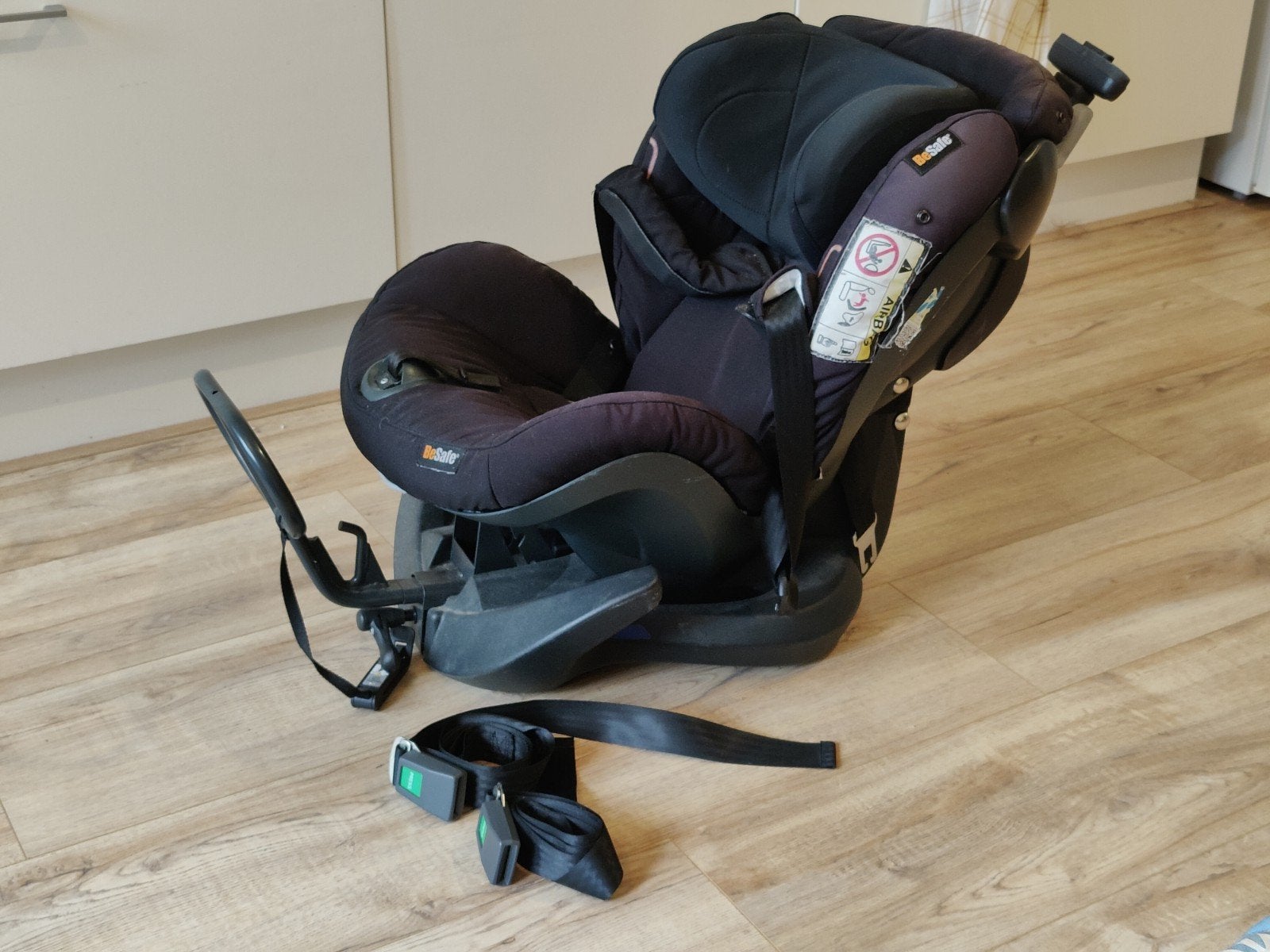BeSafe iZi Plus X1 autostoel 0-25 kg, Verstelbare rugleuning, Ophalen, Overige merken, Gebruikt