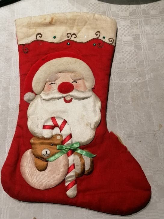 kerstsok voor aan de haard, Ophalen of Verzenden, Gebruikt