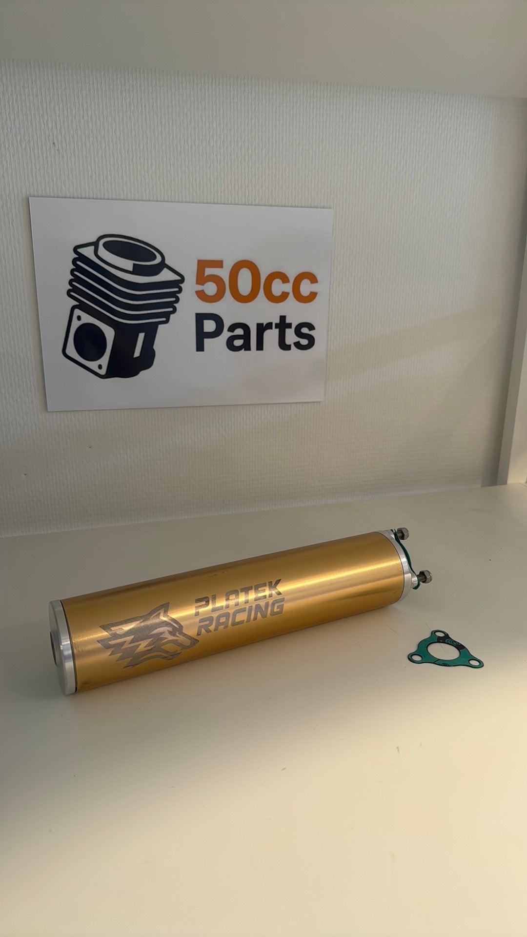 Platek Racing demper goud, -, -, Nieuw, Uitlaat