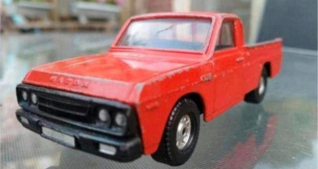 Corgi Toys Mazda B1600 Pickup – jaren 70, Ophalen of Verzenden, Gebruikt, Auto, Overige merken