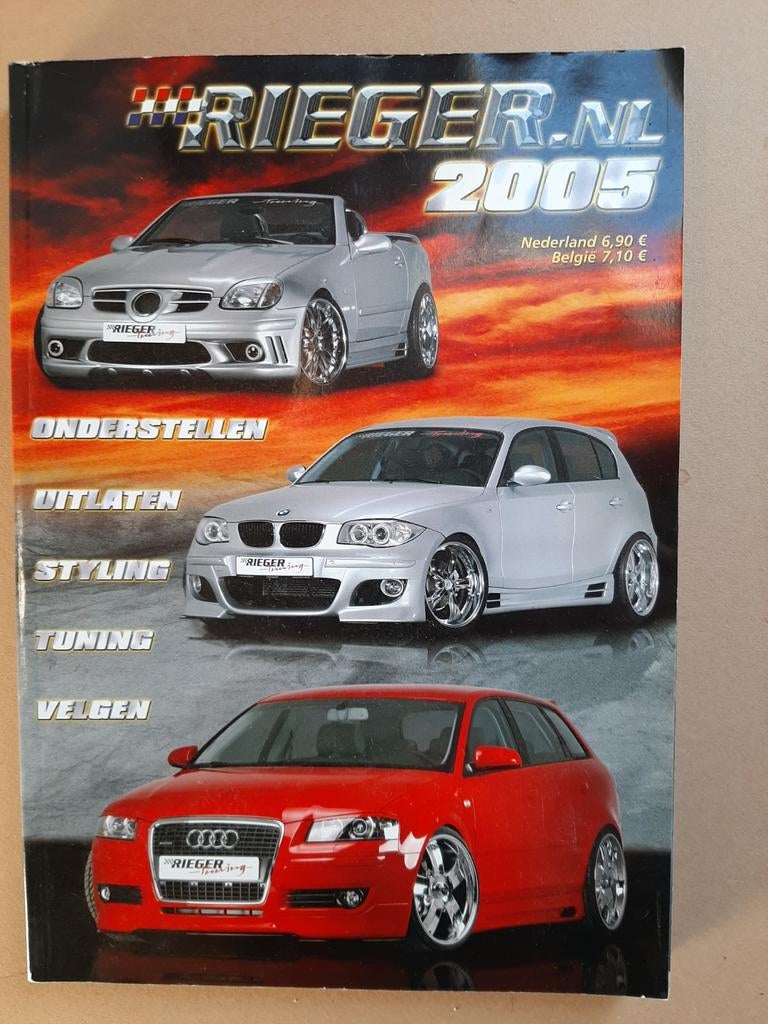 Rieger Tuning Catalogus., Ophalen of Verzenden, Gelezen, Algemeen, Rieger Tuning