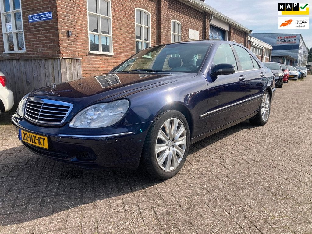 Mercedes-Benz S-klasse 320 Vol opties, YOUNTIMER zeer nette, Auto's, Automaat, Achterwielaandrijving, Gebruikt, 1670 kg