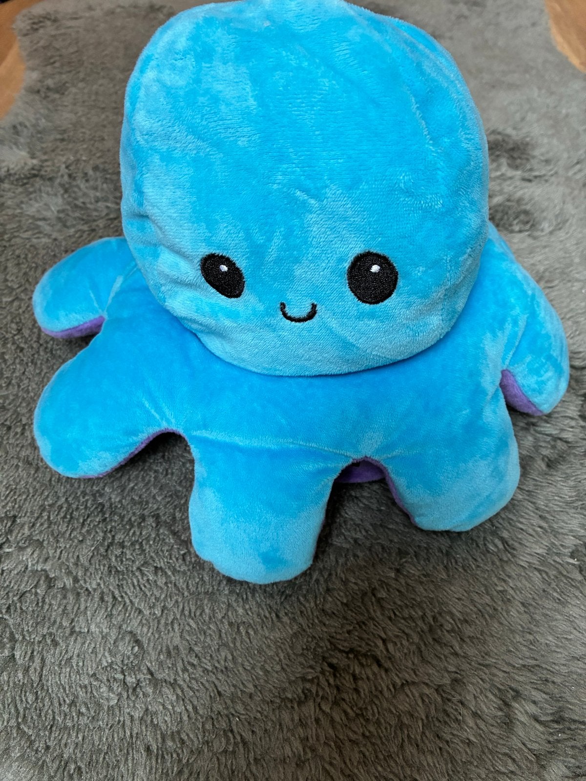 Kawaii Omkeerbare Knuffel Octopus - Blij en Boos Gezichtje, Kinderen en Baby's, Speelgoed | Knuffels en Pluche, Overige merken
