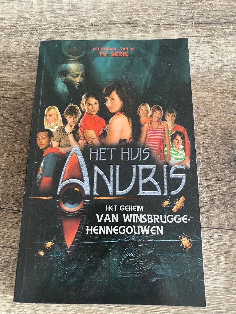 Boek het huis anubis, Ophalen of Verzenden, Zo goed als nieuw, Overige typen