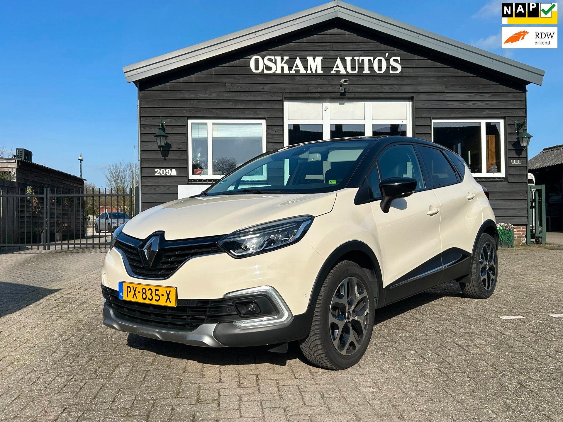 Renault Captur 0.9 TCe Edition One Leder interieur, Stoelver, Voorwielaandrijving, 898 cc, 620 kg, Handgeschakeld