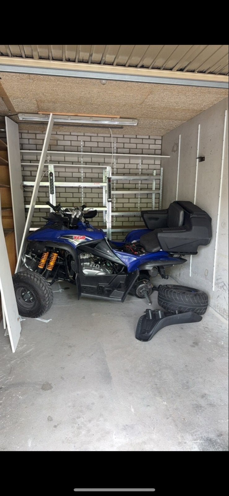 Quad met schade - Ideaal voor onderdelen of opknappen, Ophalen of Verzenden
