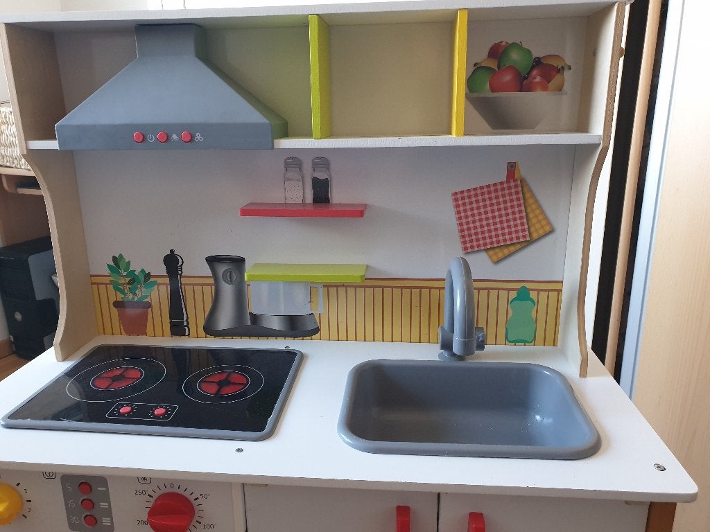 Keukentje, Ophalen, Gebruikt, Hout, Speelkeuken