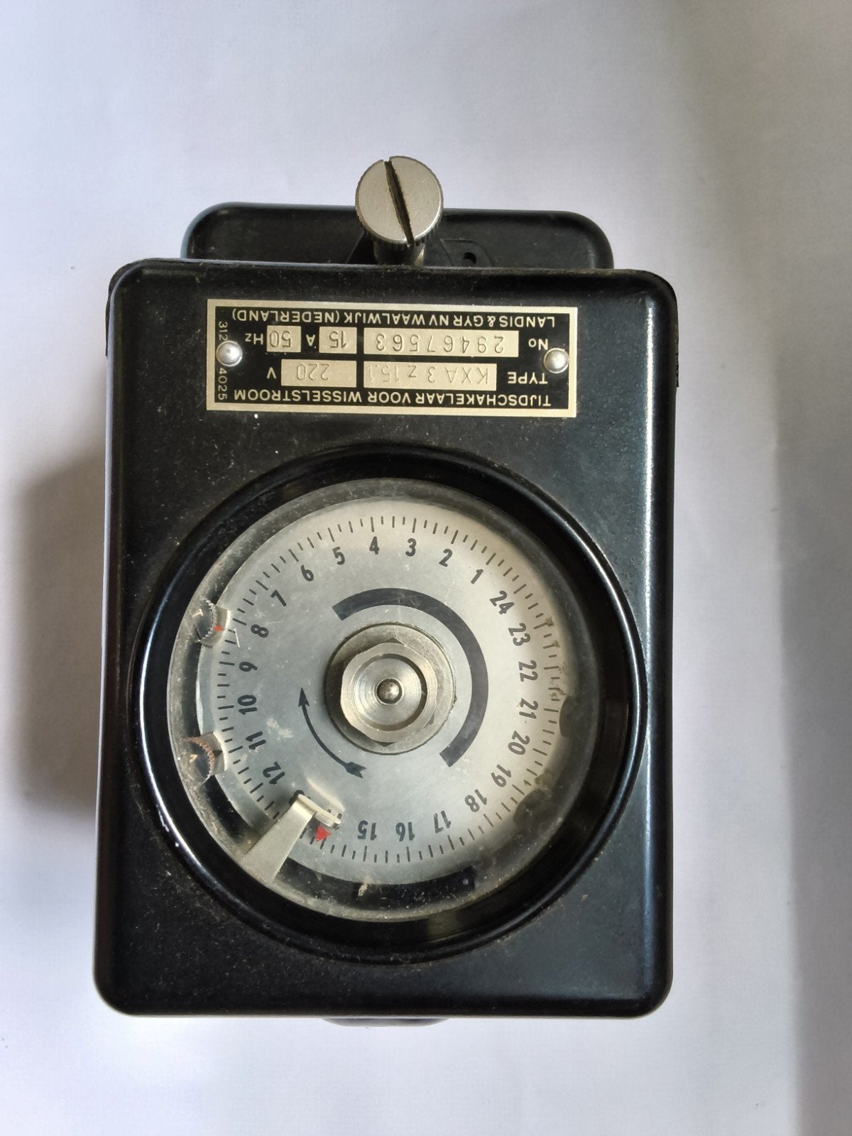 Vintage Landis & Gyr Tijdsschakelaar Wisselstroom, Ophalen of Verzenden